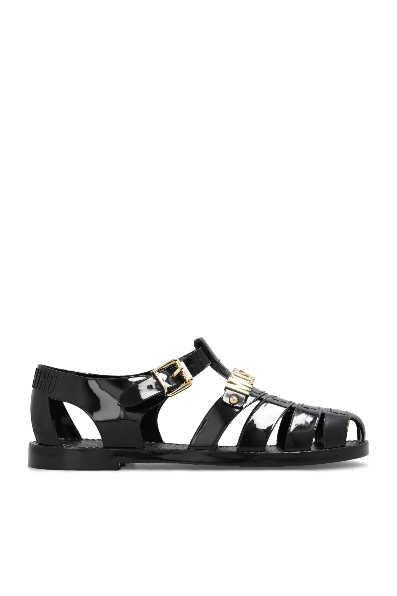 Moschino 2024 black sandals